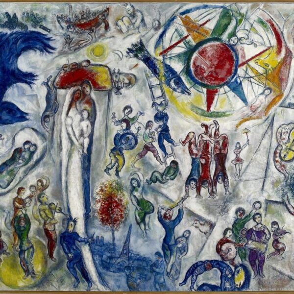 Chagall viveu no sul da França e deixou sua marca na região